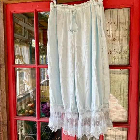 Ice Blue Lacy Pantaloons
